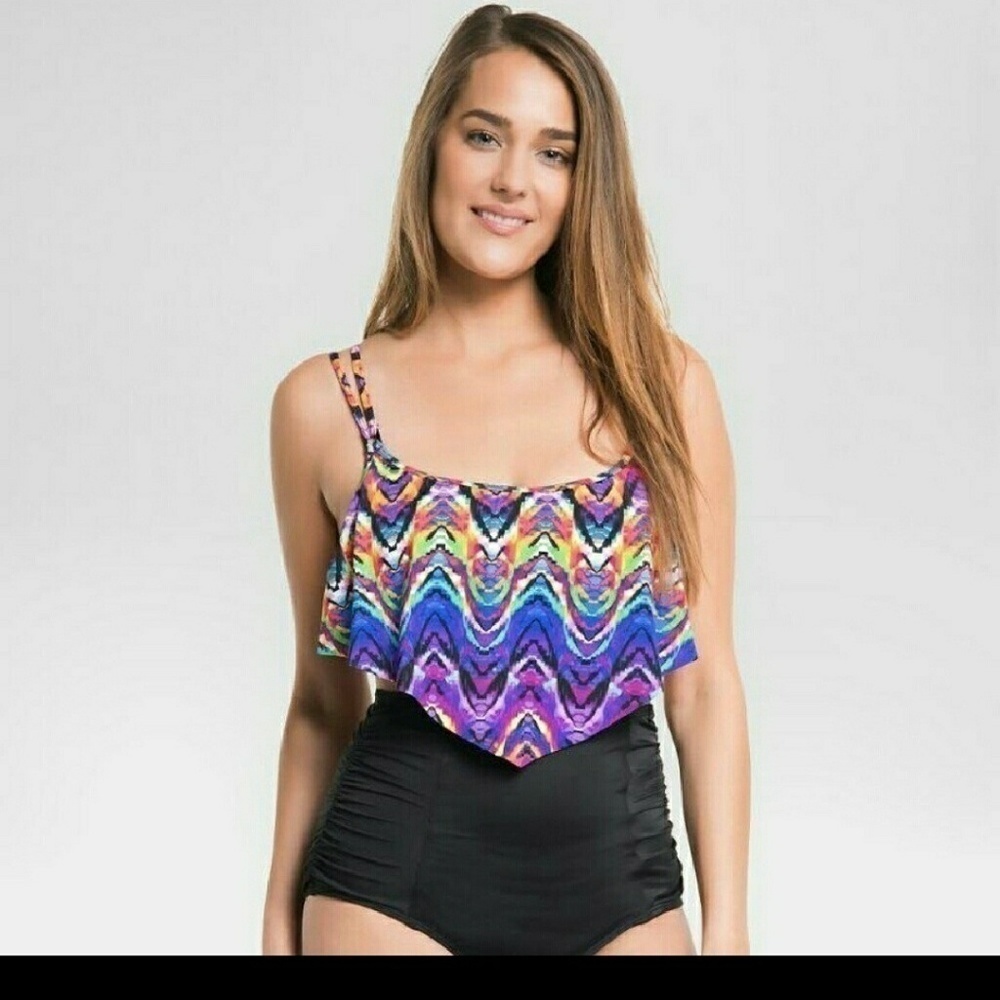 BEACH‎ Betty by Miracle Brands Swimsuit Top